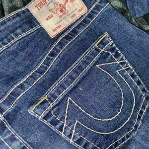 True Religion Jenny Curvy Mid-Rise Super Skinny Jeans